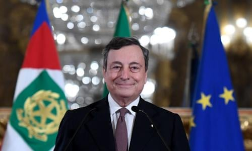 Mario Draghi was Sworn in as Italy's New Prime Minister