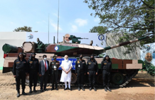 Prime Minister Hands Over Indigenously Built Arjun Tank to Indian Army