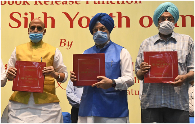 Rajnath Singh has Released a Book Titled ‘Shining Sikh Youth of India’